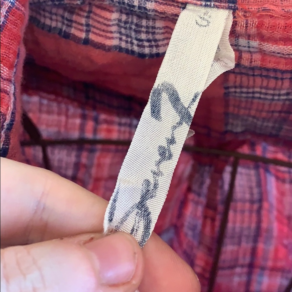 Seven7 Button Down Ragged Edge Shirt. - Picture 4 of 7